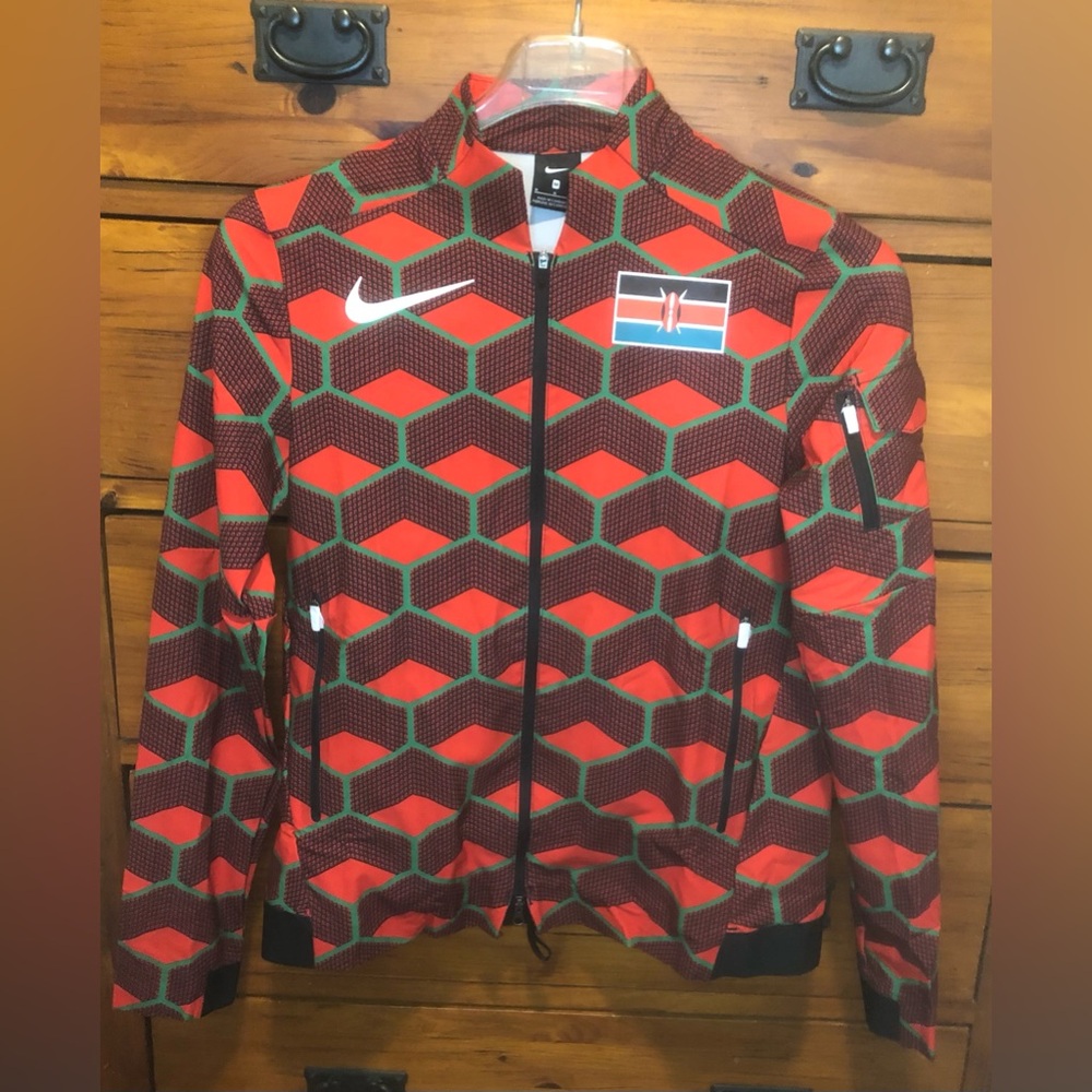 Nike Pro Elite 2022 Team Kenya Podium Track Jacket CI8789-602 Women’s Size XXS